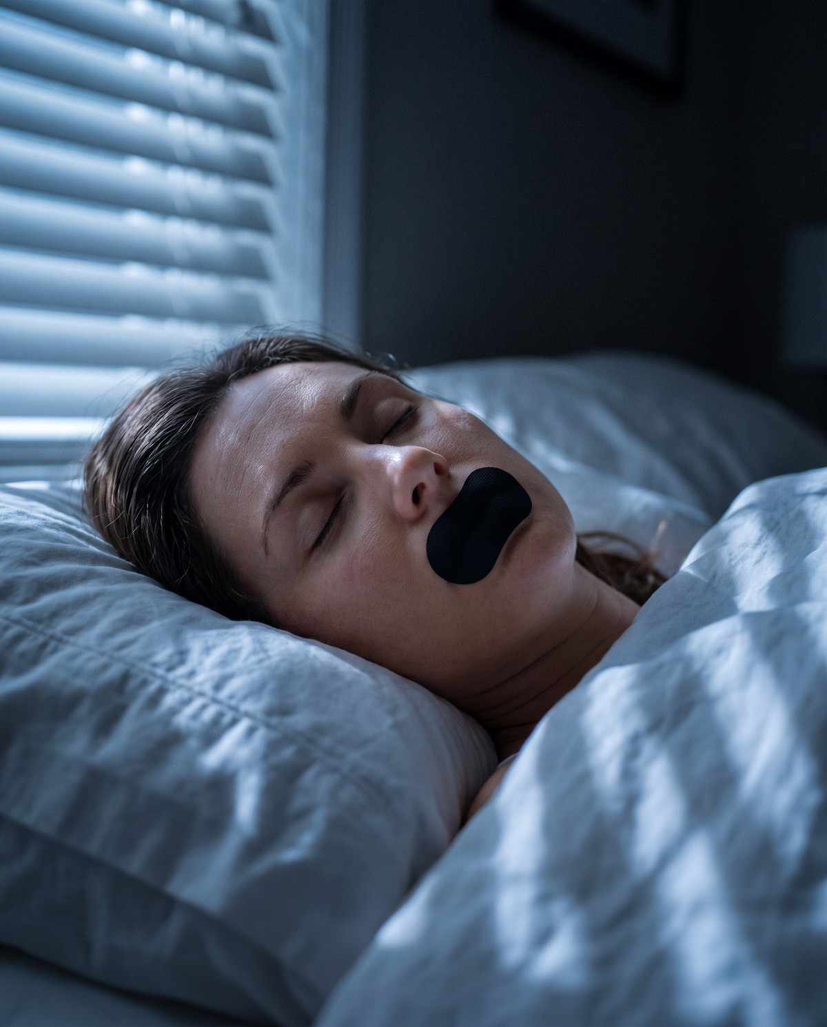 Sleeping through the night wearing a NIGHTDOZE strip